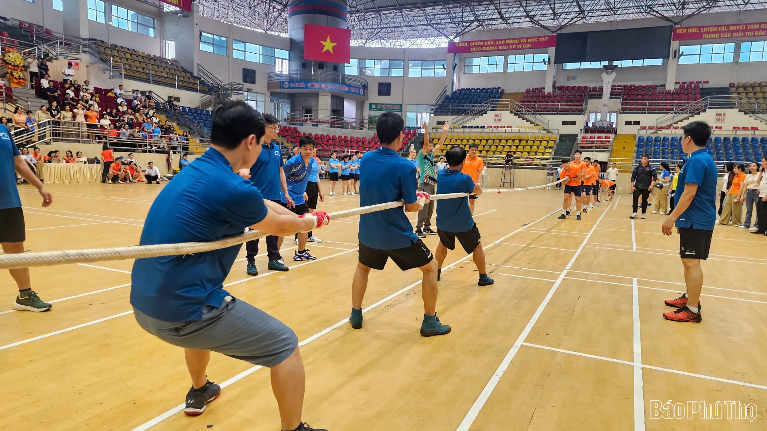 380 vận động viên tham gia Hội thao Đảng bộ các cơ quan Đảng tỉnh Phú Thọ