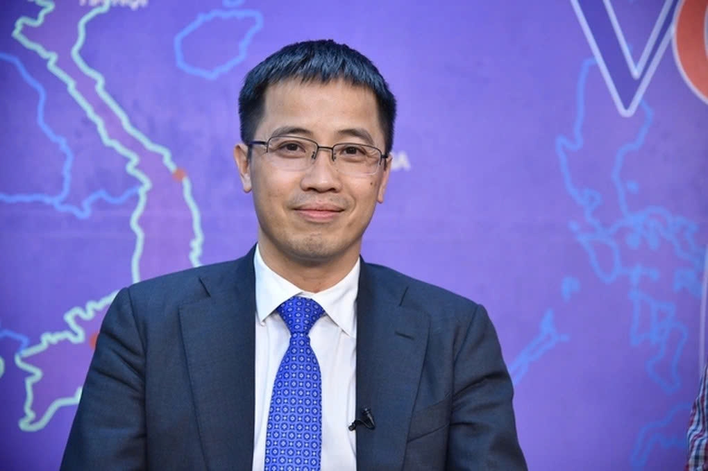 Ph&oacute; Tổng thư k&yacute; Li&ecirc;n đo&agrave;n Thương mại v&agrave; C&ocirc;ng nghiệp Việt Nam Đậu Anh Tuấn.&nbsp;(Ảnh: VPG).