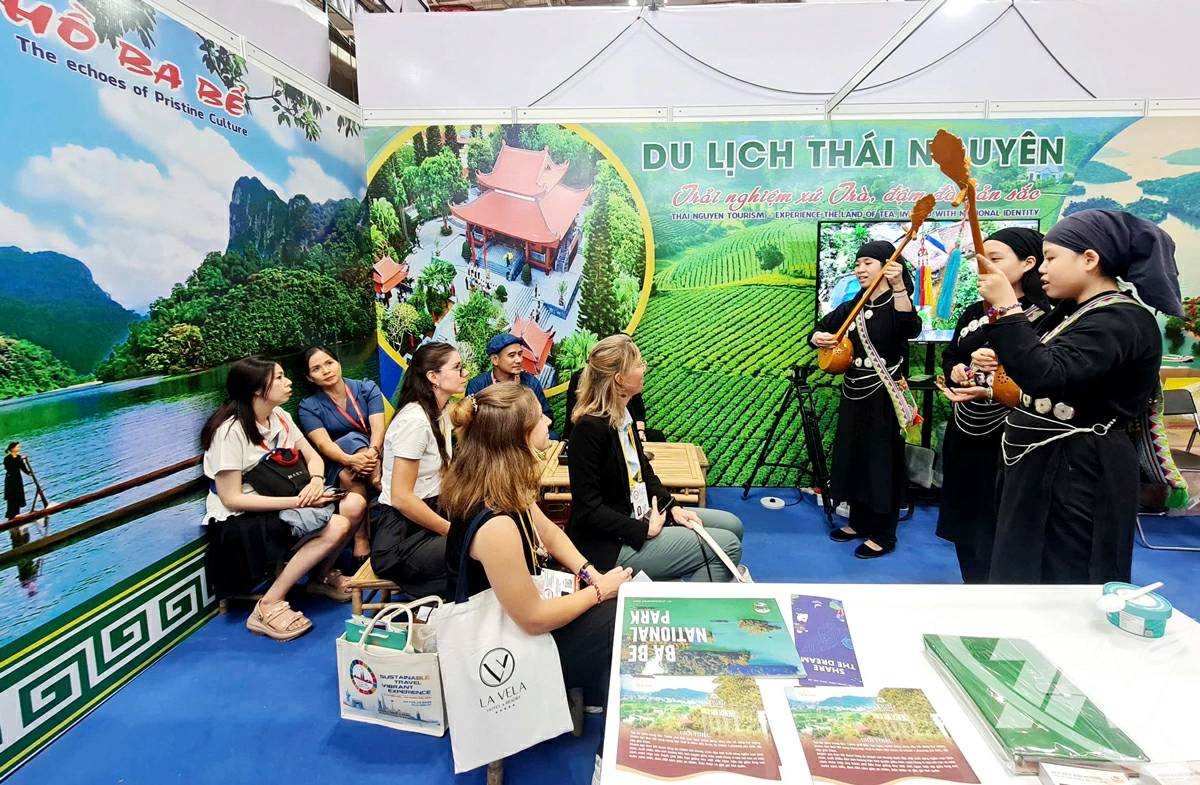 Khu bảo tồn Làng nhà sàn dân tộc sinh thái Thái Hải (ở xóm Mỹ Hào, xã Tân Cương) tích cực tham gia quảng bá, giới thiệu hình ảnh du lịch Thái Nguyên tới du khách trong nước và nước ngoài.