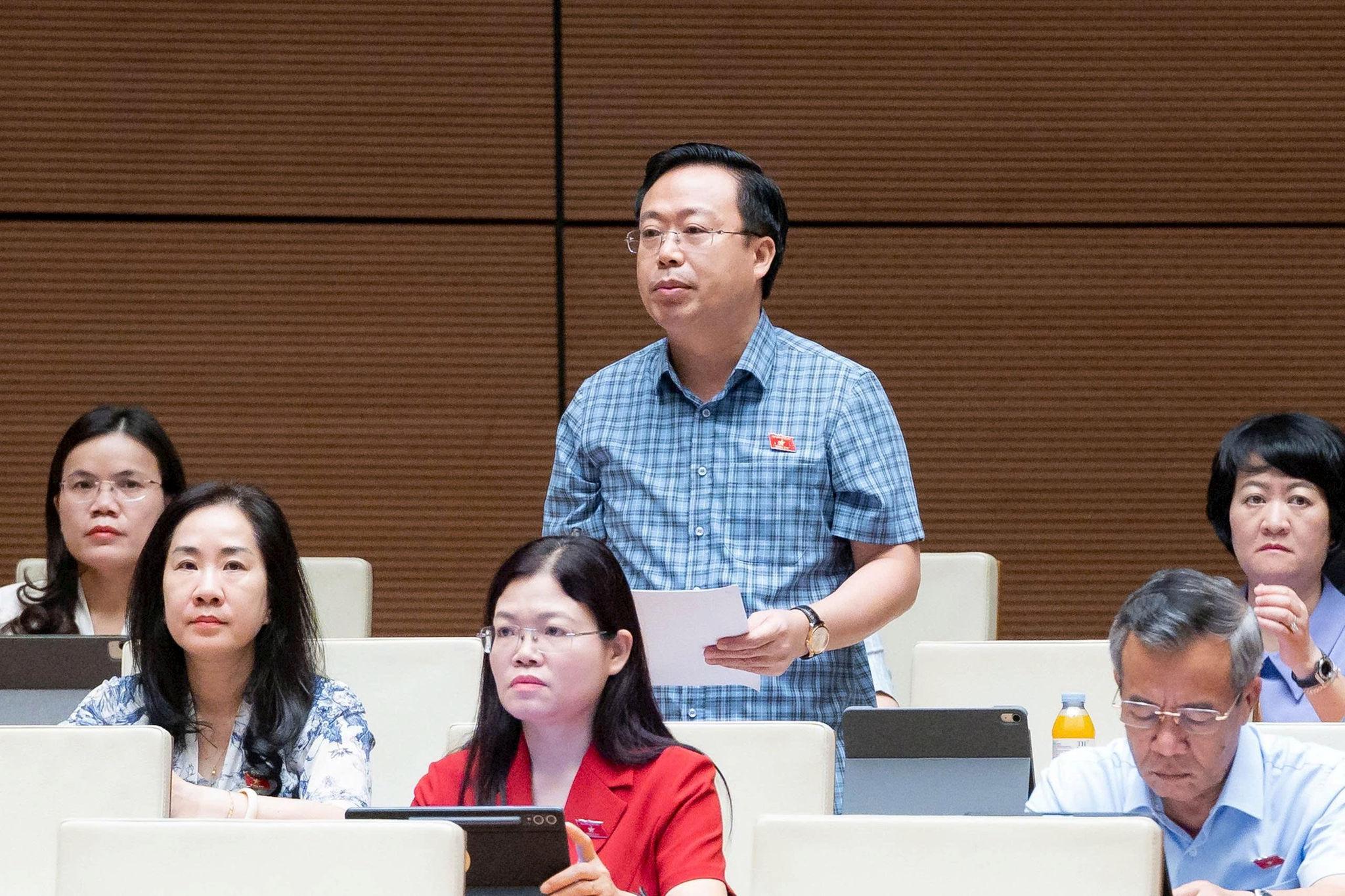Đại biểu Nguyễn Đại Thắng (Đoàn Hưng Yên). Ảnh: media.quochoi.vn