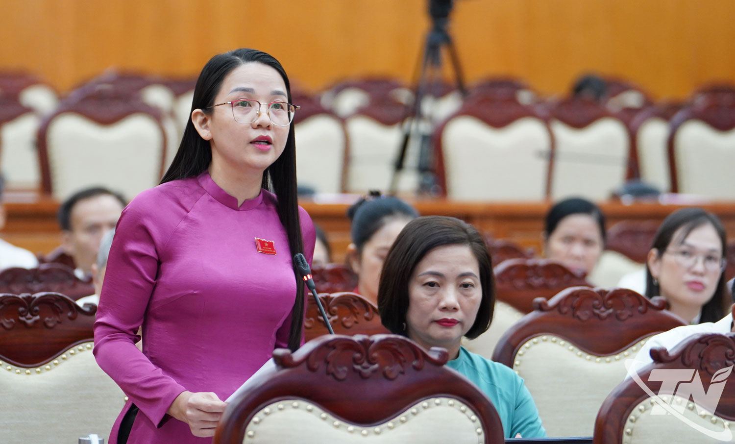 Các đại biểu chất vấn một số nội dung liên quan đến các báo cáo, tờ trình.