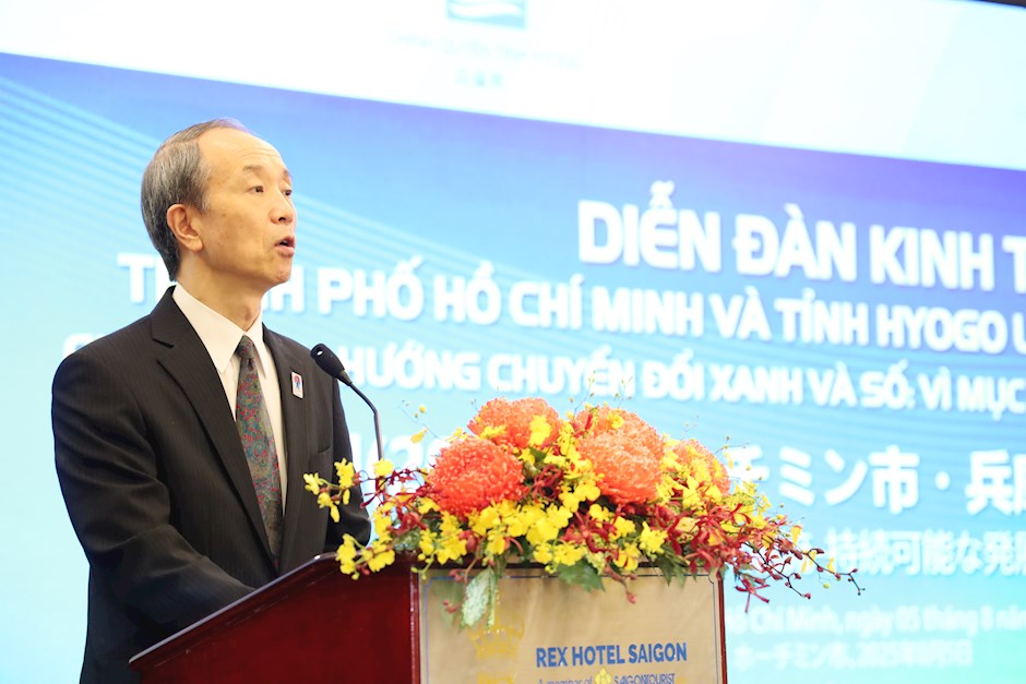 Ông Ono Masuo, Tổng Lãnh sự Nhật Bản tại TPHCM