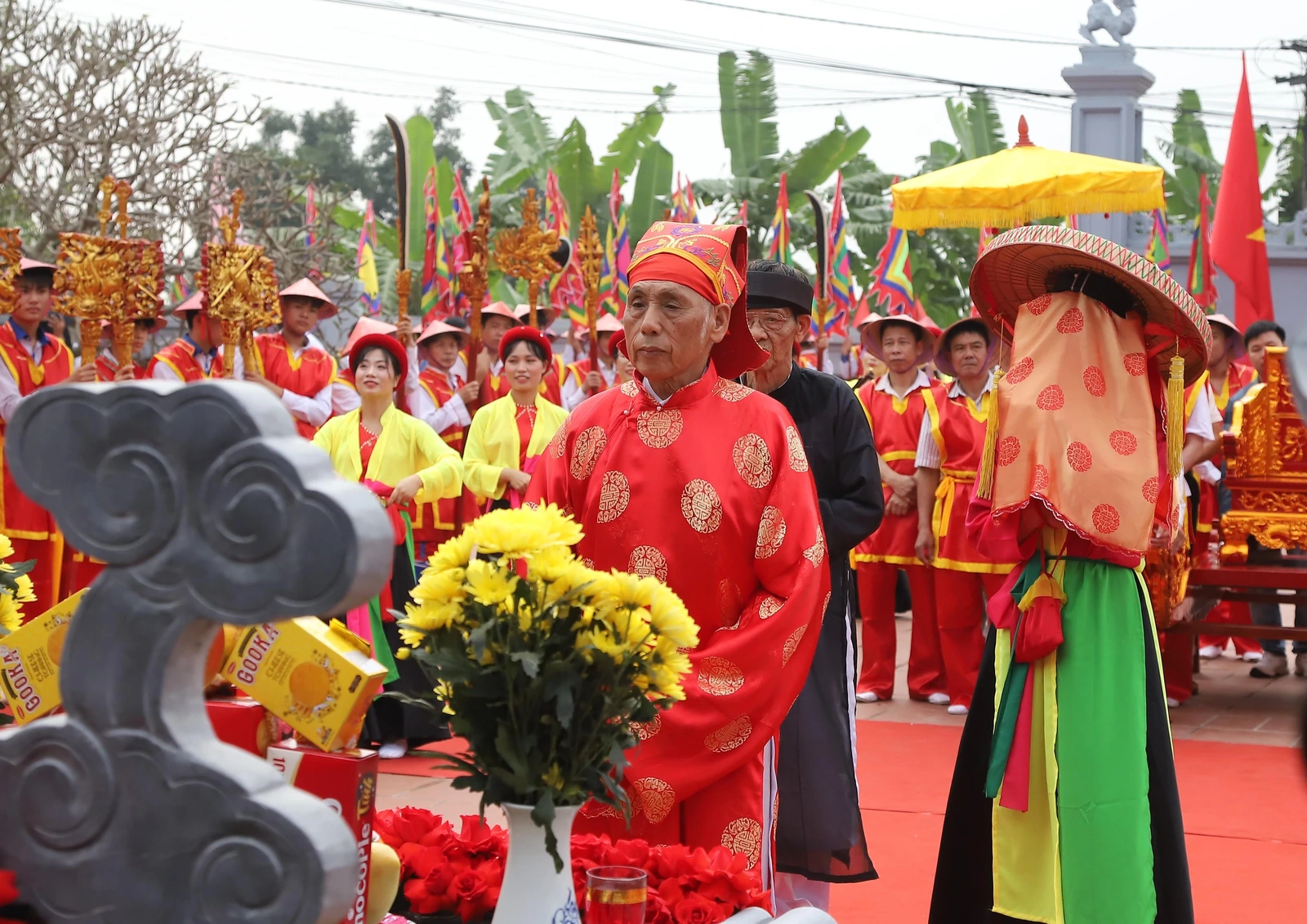 Độc đáo lễ hội rước ông Khiu, bà Khiu