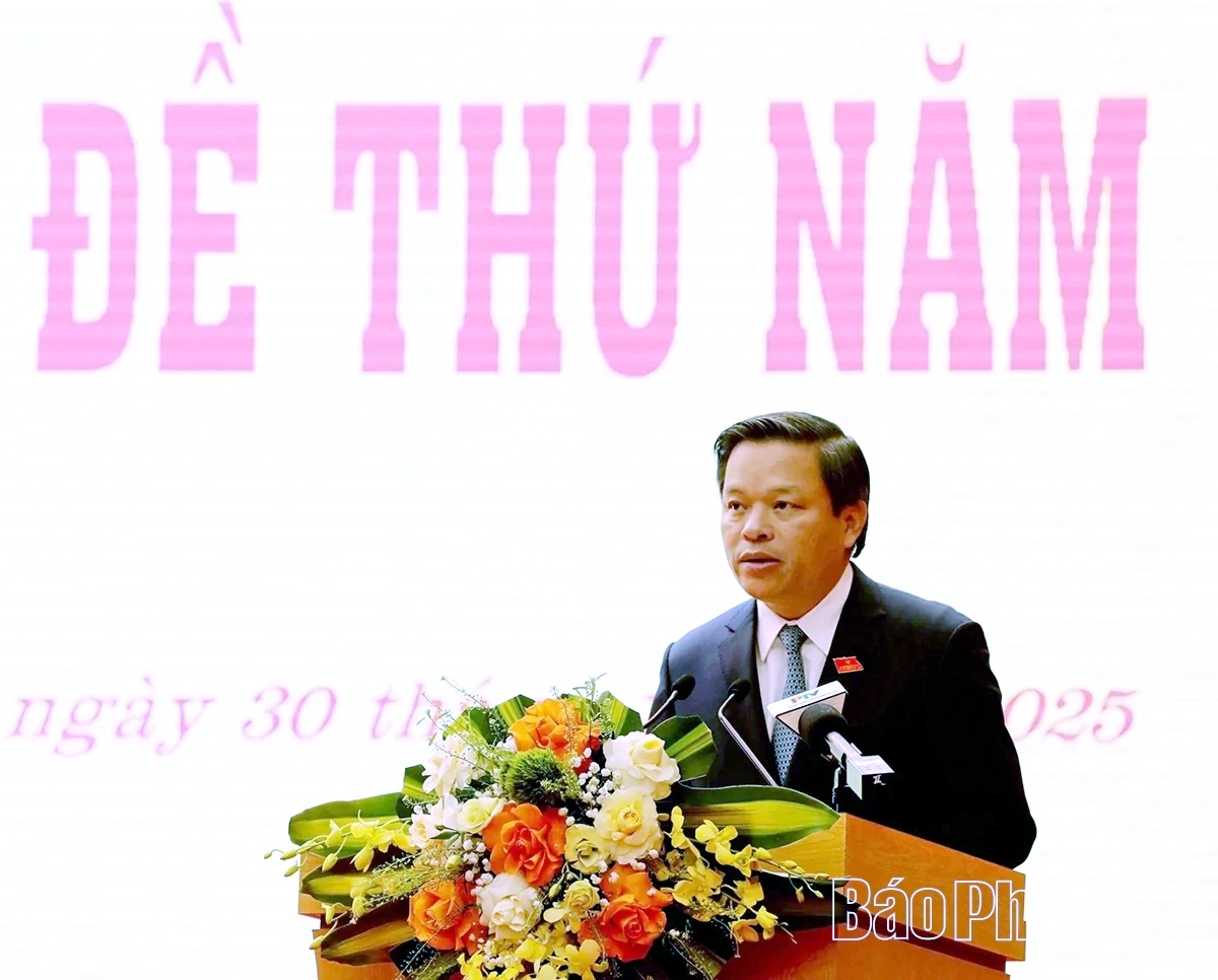 Kỳ họp chuy&ecirc;n đề thứ năm, HĐND tỉnh kh&oacute;a XIX: Th&ocirc;ng qua 16 nghị quyết quan trọng