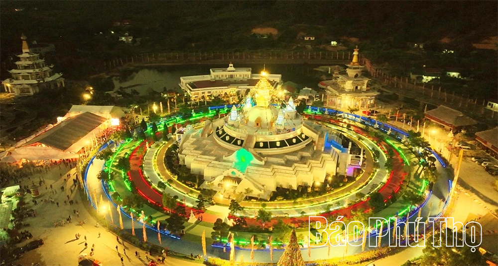 Pháp hội Cầu an đón năm mới 2026 tại Bảo tháp Mandala Tây Thiên