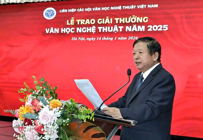Vinh danh 85 t&aacute;c phẩm tại Giải thưởng Văn học nghệ thuật năm 2025 - Ảnh 1.