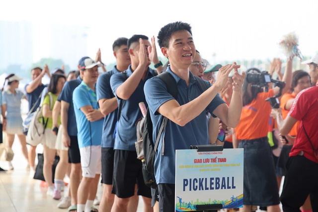 Giao lưu thể thao chào mừng 80 năm Ngày truyền thống Văn phòng Chính phủ - Ảnh 8.