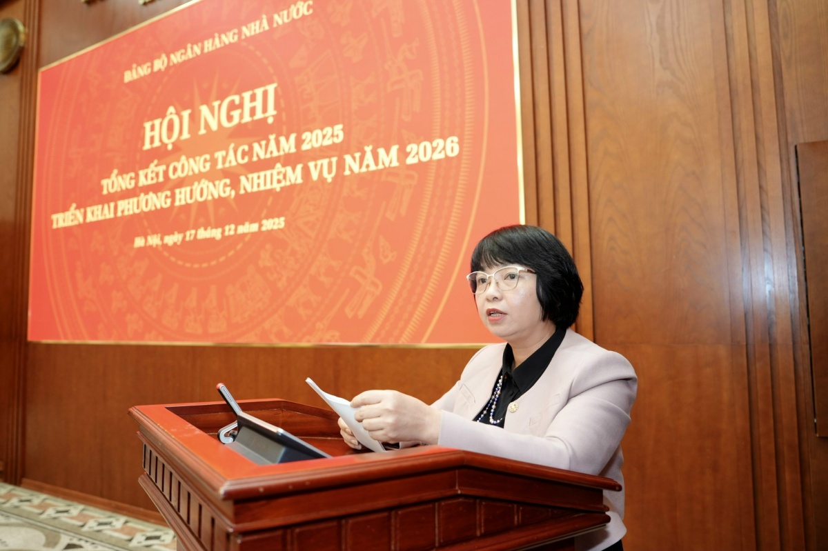 Đảng uỷ Ngân hàng Nhà nước: Vượt qua khó khăn, hoàn thành tốt nhiệm vụ năm 2025
