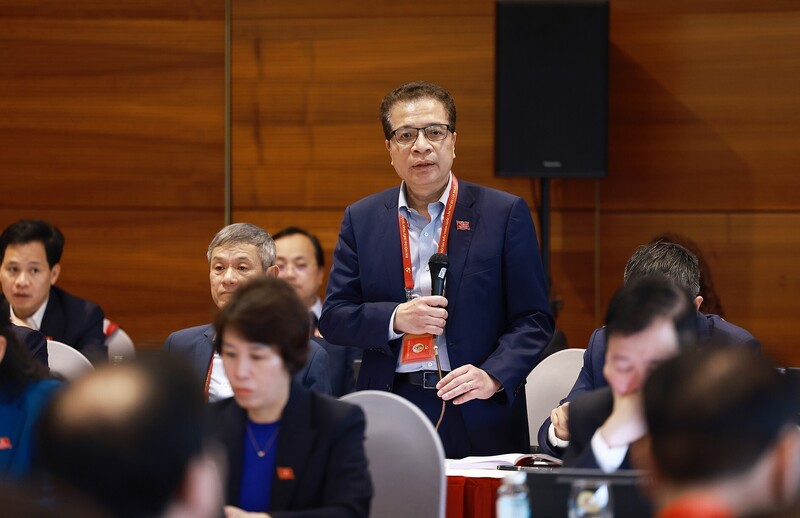 Đại sứ Việt Nam tại Li&ecirc;n bang Nga Đặng Minh Kh&ocirc;i ph&aacute;t biểu thảo luận tại Đo&agrave;n. Ảnh: TTXVN