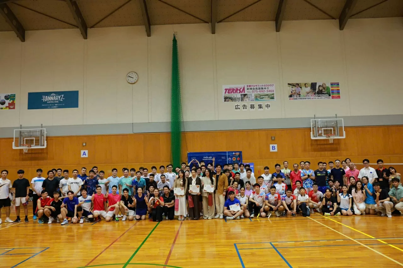 Khai mạc giải cầu lông đồng đội Kyoto Smash Cup 2025 – Chiến đội tranh hùng Khai mạc giải cầu lông đồng đội Kyoto Smash Cup 2025 – Chiến đội tranh hùng