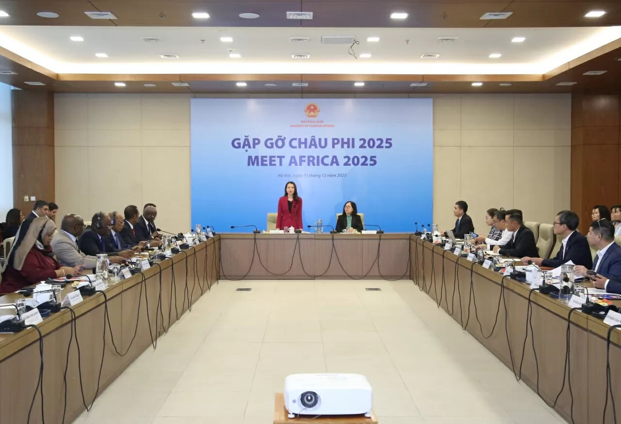 Toàn cảnh buổi làm việc. (Ảnh: Thành Long) Toàn cảnh buổi làm việc. (Ảnh: Thành Long)