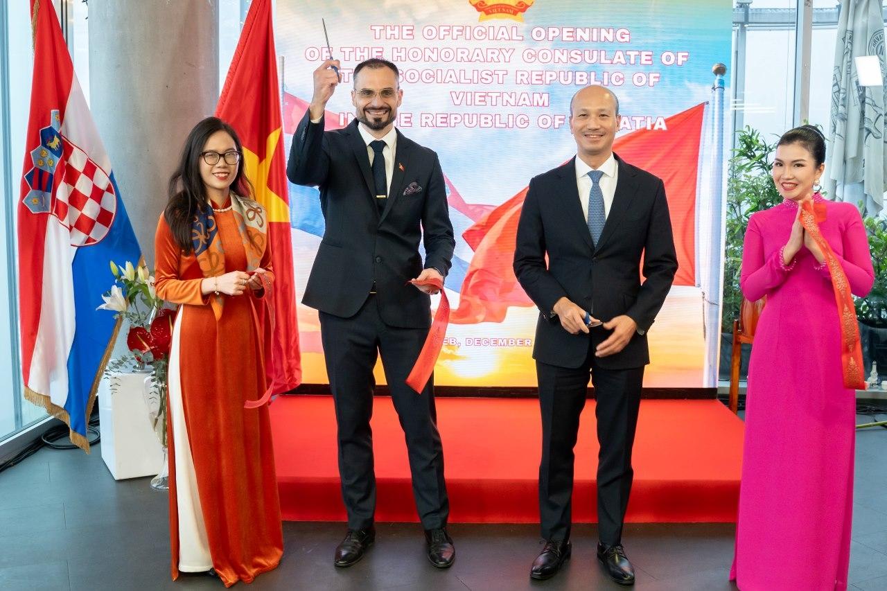 Khai trương văn phòng Lãnh sự danh dự Việt Nam tại Croatia