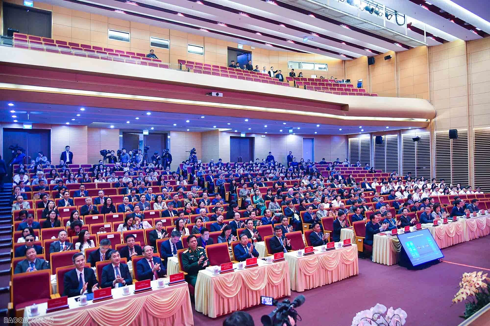 S&aacute;ng nay (30/12), diễn ra Hội nghị tổng kết c&ocirc;ng t&aacute;c đối ngoại nh&acirc;n d&acirc;n năm 2025 v&agrave; phương hướng, nhiệm vụ năm 2026