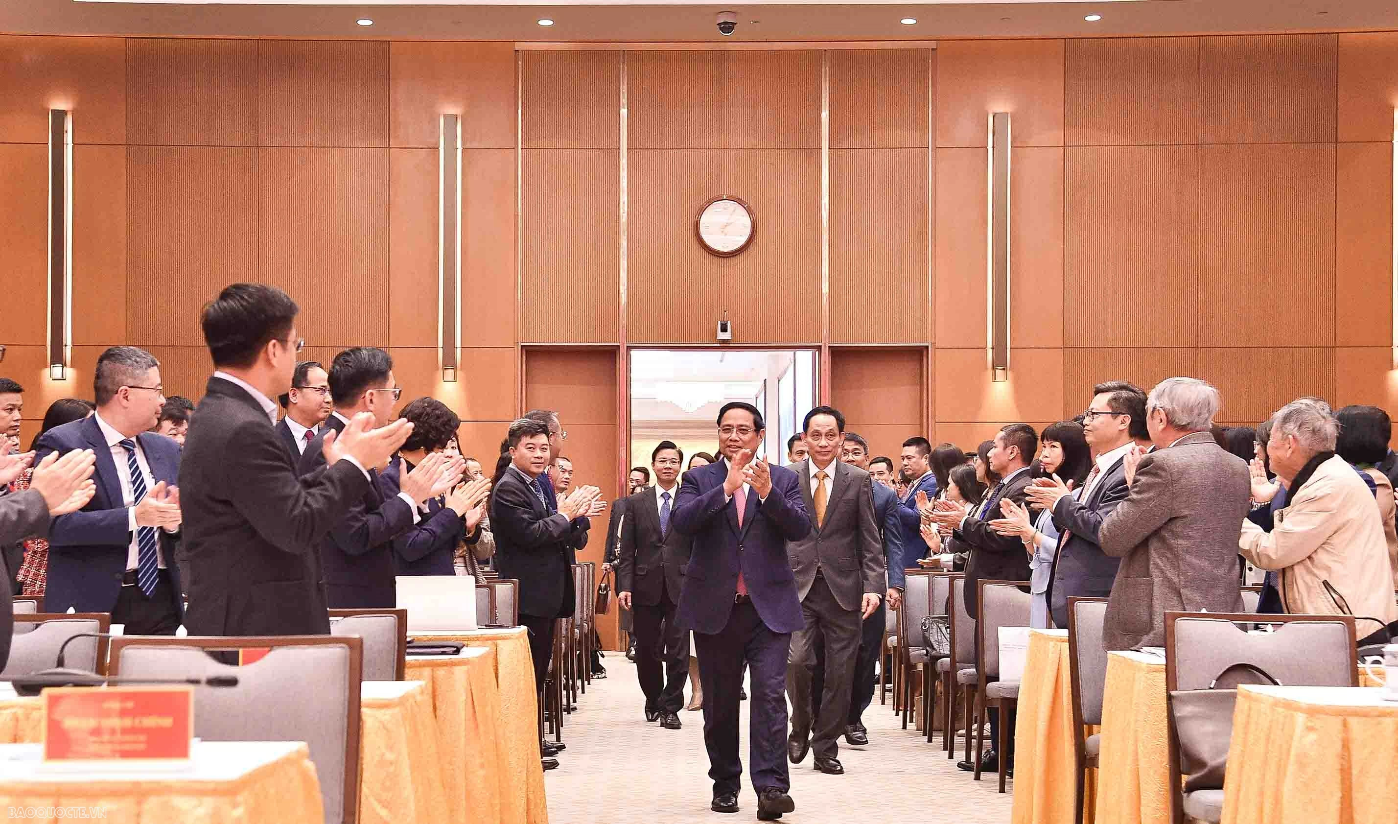 Thủ tướng Phạm Minh Ch&iacute;nh dự Hội nghị tổng kết c&ocirc;ng t&aacute;c ng&agrave;nh ngoại giao 2025