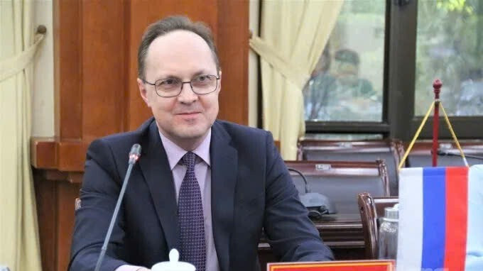 Đại sứ Đặc mệnh to&agrave;n quyền Li&ecirc;n bang Nga tại Việt Nam Bezdetko Gennady Stepanovich. Ảnh: TTXVN