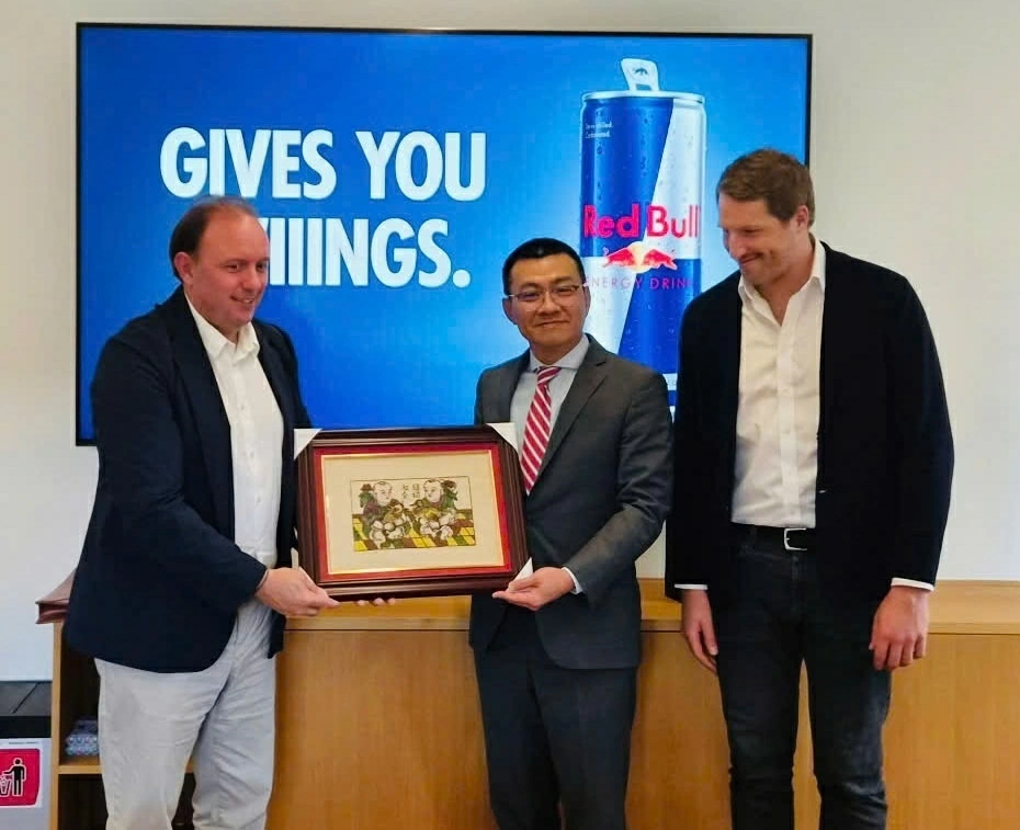 Tập đoàn Red Bull ấn tượng và kỳ vọng lớn vào thị trường Việt Nam