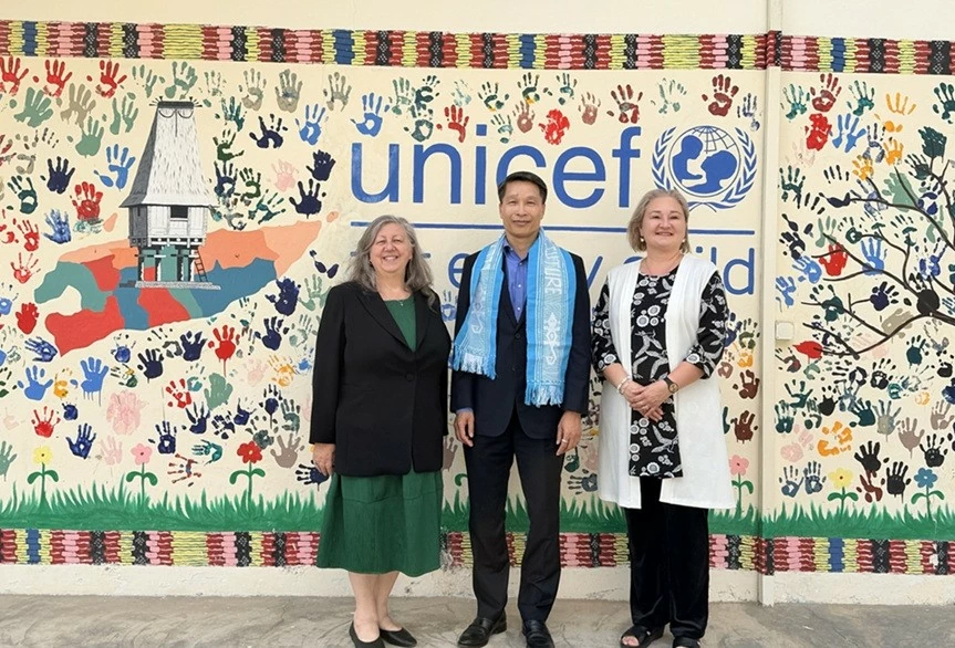 Việt Nam và UNICEF đồng hành thúc đẩy chuyển đổi số và phúc lợi trẻ em tại Timor-Leste