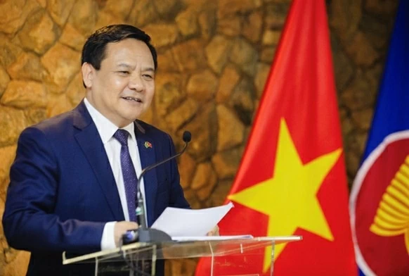 Đại sứ qu&aacute;n Việt Namt kỷ niệm 96 năm ng&agrave;y th&agrave;nh lập Đảng v&agrave; th&ocirc;ng tin kết quả Đại hội XIV