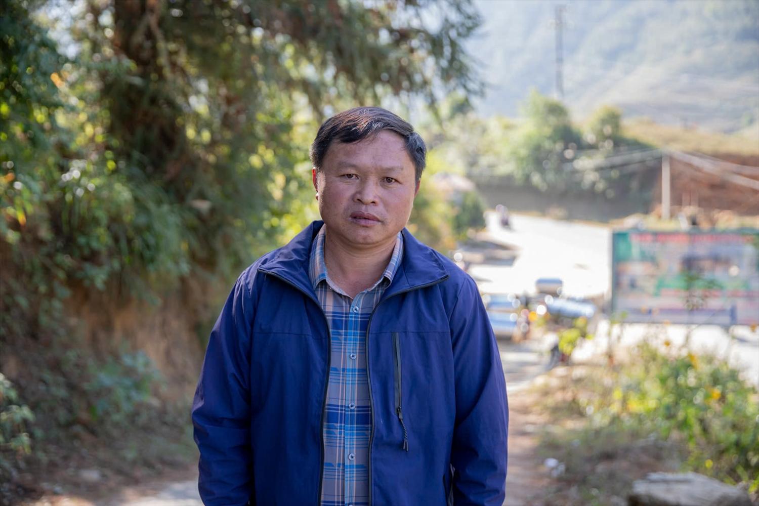 &Ocirc;ng V&agrave;ng A R&ugrave;a - B&iacute; thư Chi bộ th&ocirc;n S&aacute;ng Nh&ugrave;, x&atilde; M&ugrave; Cang Chải, tỉnh L&agrave;o Cai