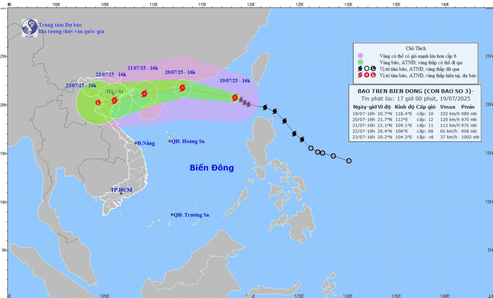 ứng phó mưa bão