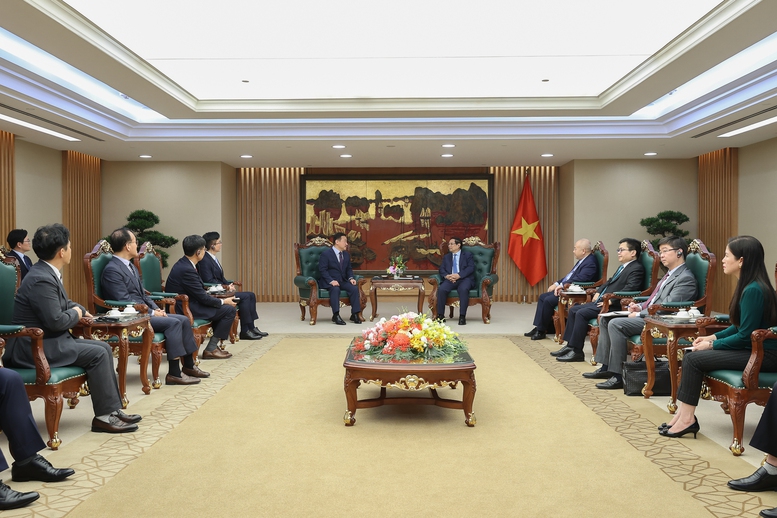 thủ tướng tiếp Samsung