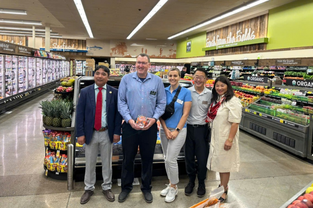 Vải thiều Việt Nam lần đầu xuất hiện tại siêu thị bán lẻ lớn nhất nước Mỹ