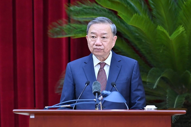 Phát biểu của Tổng Bí thư Tô Lâm tại phiên bế mạc Hội nghị Trung ương 12, khóa XIII- Ảnh 1.