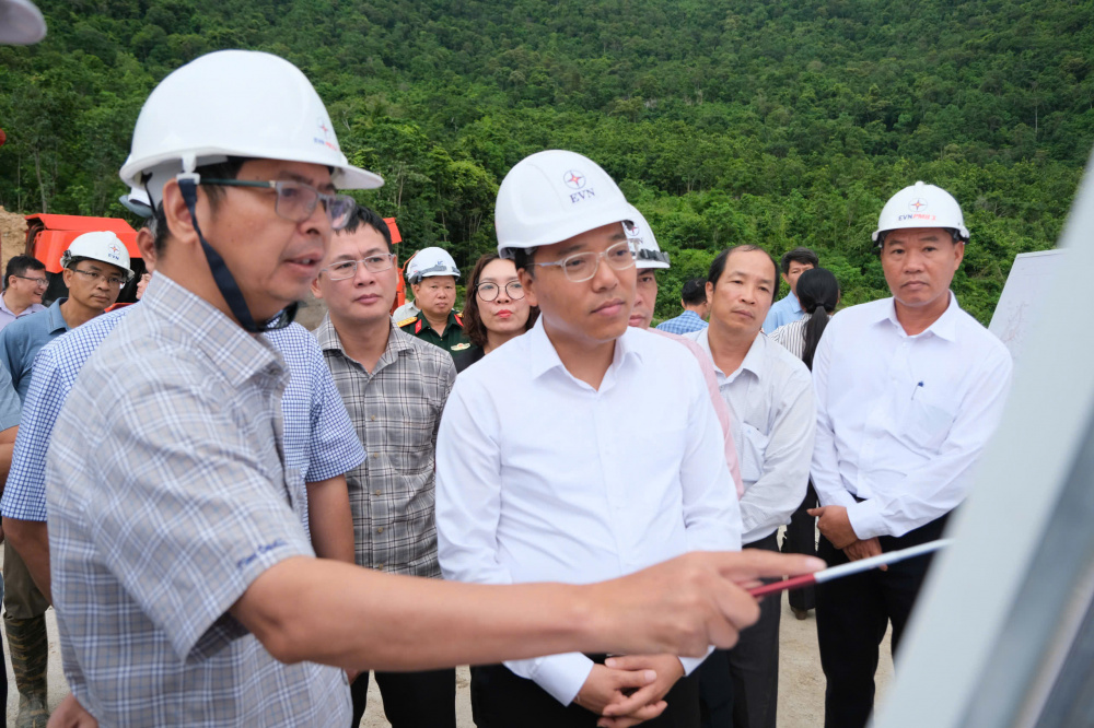 tại dự án Thủy điện tích năng Bác Ái