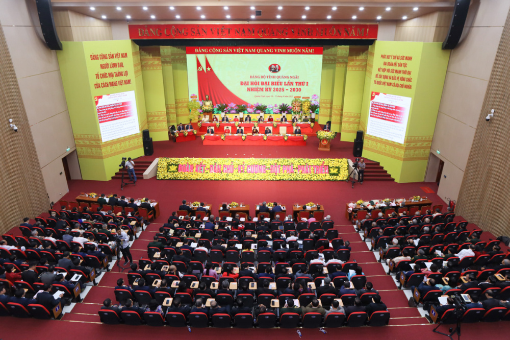 Đại hội Đảng bộ tỉnh Quảng Ngãi