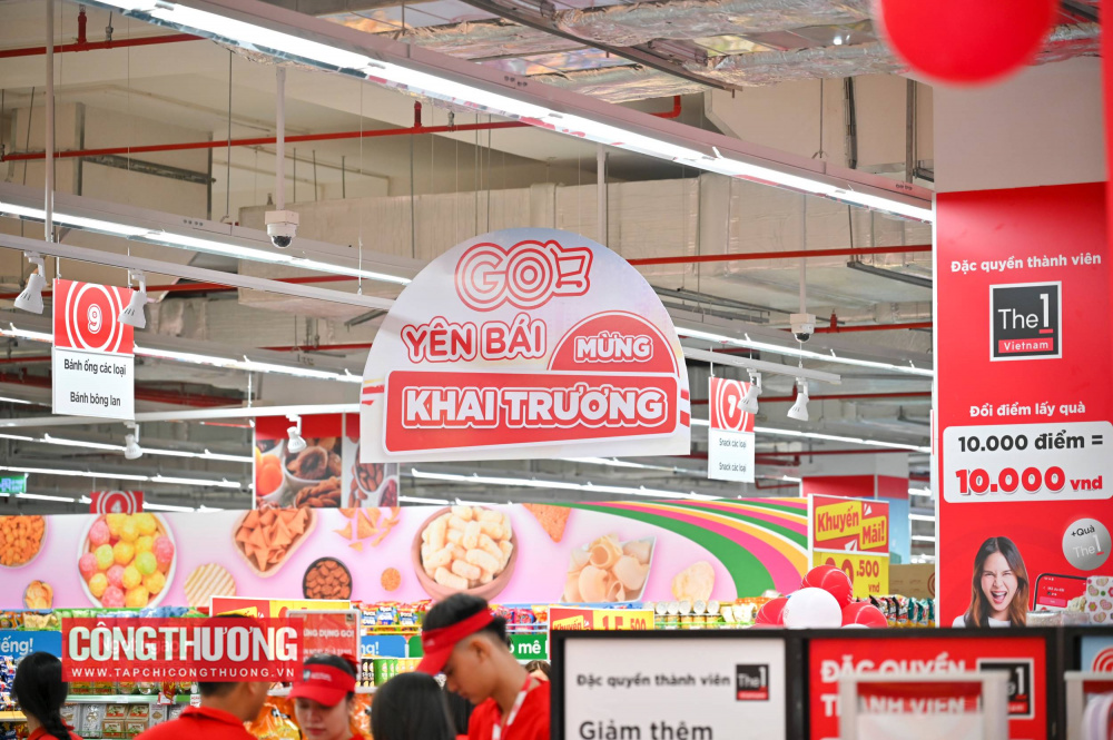 GO! Yên Bái có tổng vốn đầu tư 164 tỷ đồng, quy mô 13.000 m², cùng khu vực đỗ xe rộng 2.900 m²