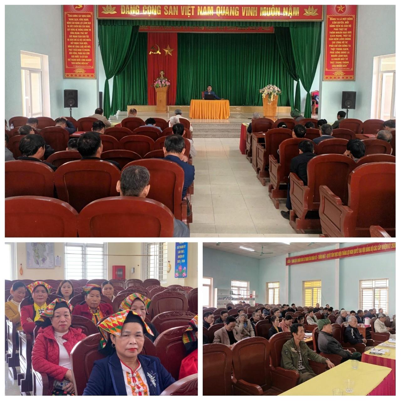 X&atilde; Thanh Kỳ tổ chức hội nghị tuy&ecirc;n truyền ch&iacute;nh s&aacute;ch d&acirc;n tộc, vận động đồng b&agrave;o d&acirc;n tộc thiểu số v&agrave; miền n&uacute;i.