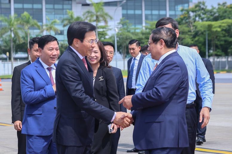 Thủ tướng lên đường dự Hội nghị Thượng đỉnh BRICS mở rộng và hoạt động song phương tại Brazil- Ảnh 2.