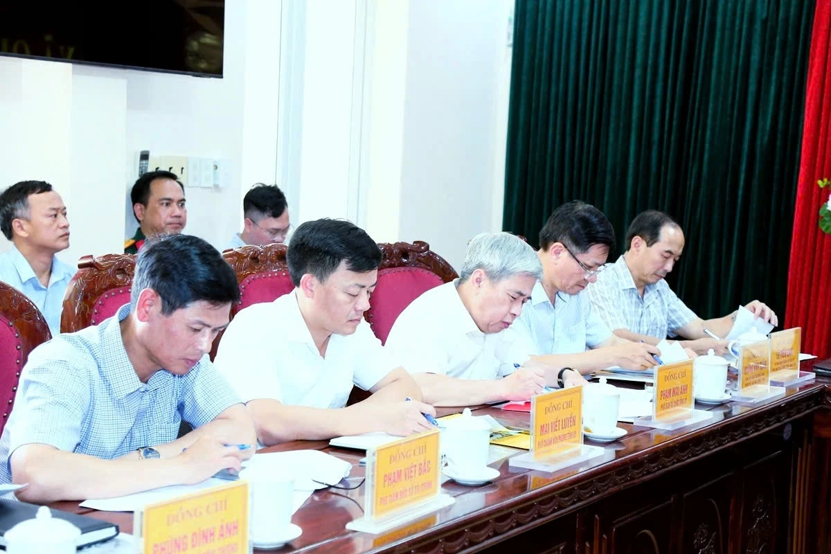 Phó Bí thư Thường trực Tỉnh ủy Nguyễn Hồng Phong: Xã Quý Lộc thực hiện đồng bộ giải pháp tạo động lực tăng trưởng hai con số