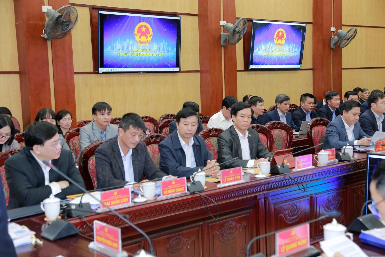 Đảng ủy UBND tỉnh ph&aacute;t huy vai tr&ograve; l&atilde;nh đạo, quyết t&acirc;m thực hiện thắng lợi nhiệm vụ năm 2026