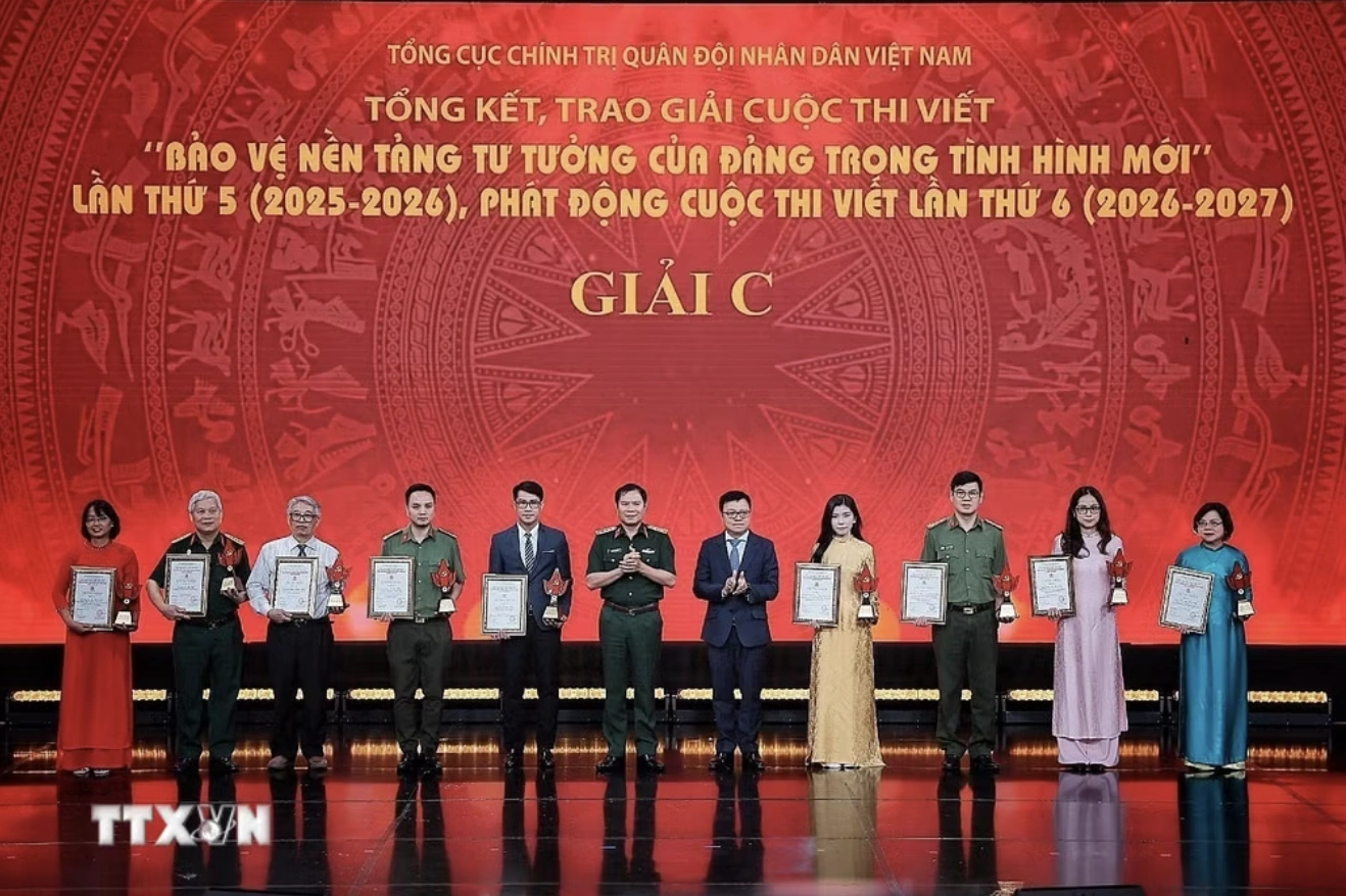 Trao giải cuộc thi bảo vệ nền tảng tư tưởng của Đảng: 31 tác phẩm xuất sắc được xướng tên