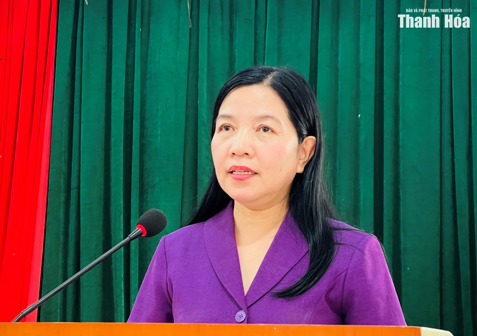 Chủ nhiệm Ủy ban Kiểm tra Tỉnh ủy Phạm Thị Thanh Thủy dự sinh hoạt Chi bộ thôn Hưng Long
