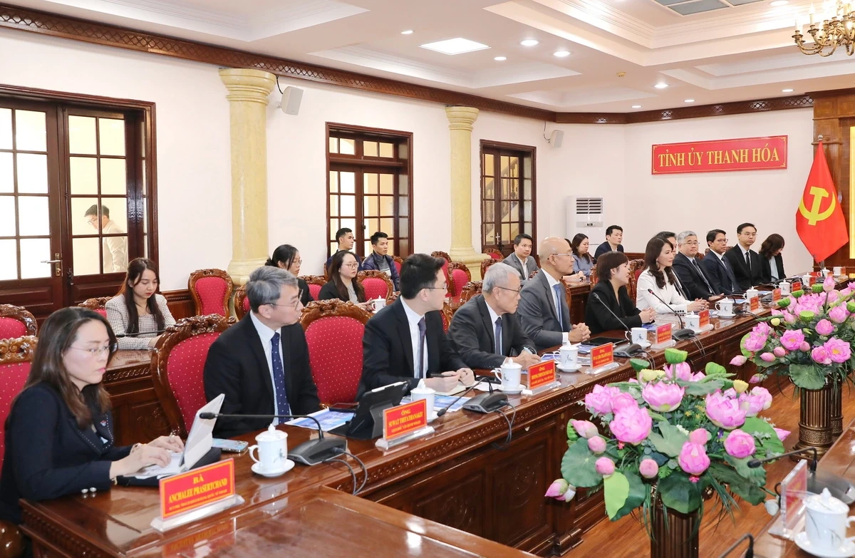 Ph&aacute;t huy thế mạnh, mở rộng hợp t&aacute;c, g&oacute;p phần th&uacute;c đẩy tăng trưởng của tỉnh Thanh H&oacute;a