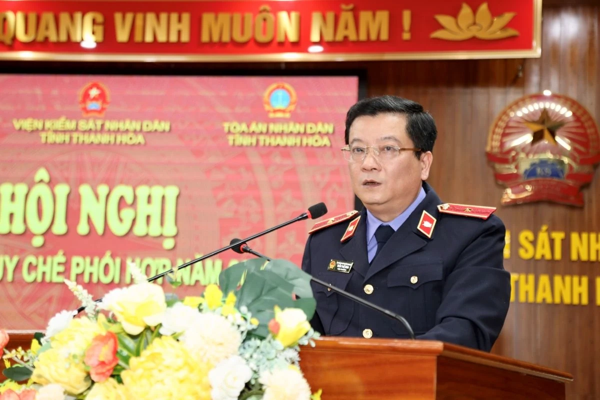 Ký kết quy chế phối hợp giữa VKSND với TAND tỉnh, Báo và Phát thanh, truyền hình Thanh Hóa