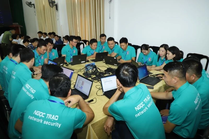 200 cán bộ, công chức tham gia diễn tập an ninh mạng