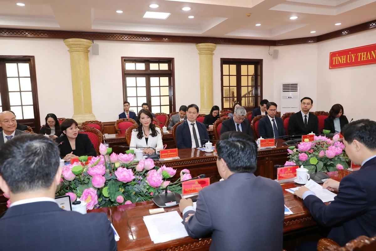 Ph&aacute;t huy thế mạnh, mở rộng hợp t&aacute;c, g&oacute;p phần th&uacute;c đẩy tăng trưởng của tỉnh Thanh H&oacute;a