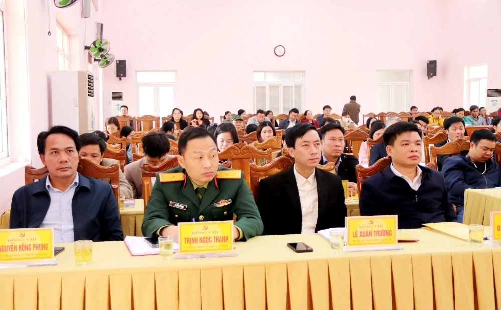 X&atilde; Qu&yacute; Lộc tổ chức sinh hoạt chi bộ điểm theo Chỉ thị 50-CT/TW