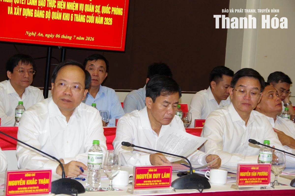 Đảng ủy Quân khu 4 xác định 9 nhóm nhiệm vụ trọng tâm 6 tháng cuối năm