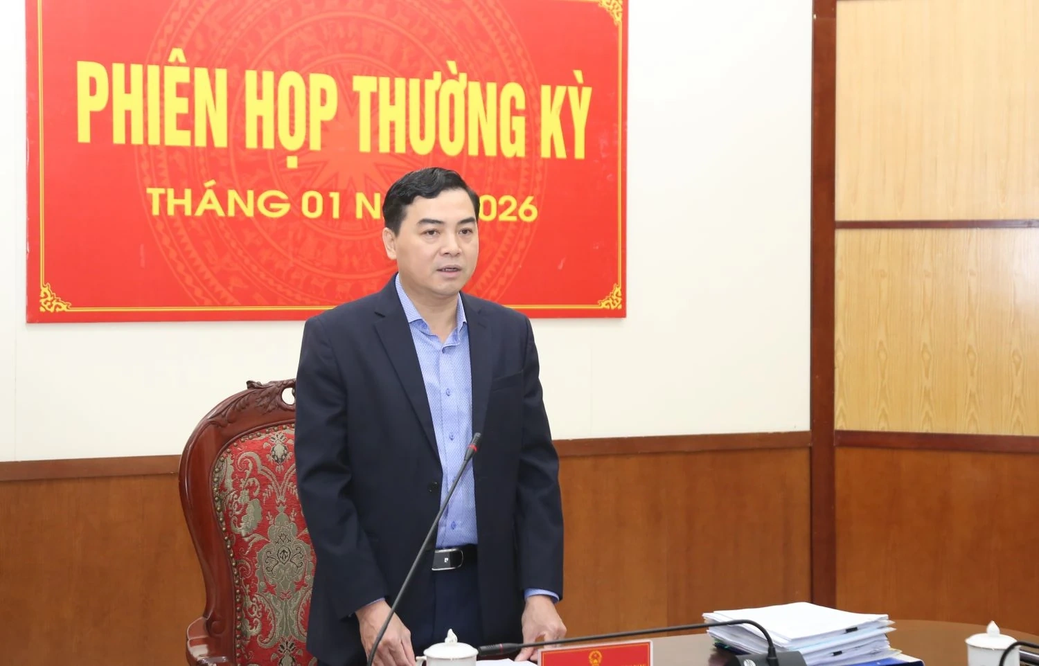 Tập trung cụ thể h&oacute;a c&aacute;c mục ti&ecirc;u, nhiệm vụ, giải ph&aacute;p ph&aacute;t triển kinh tế - x&atilde; hội năm 2026