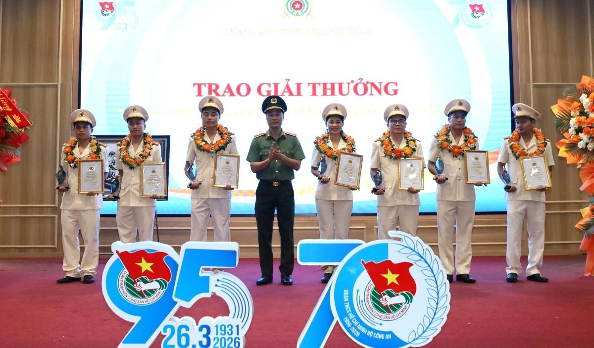 Tuổi trẻ Công an Thanh Hóa phải là lực lượng đi đầu trên mọi mặt trận công tác