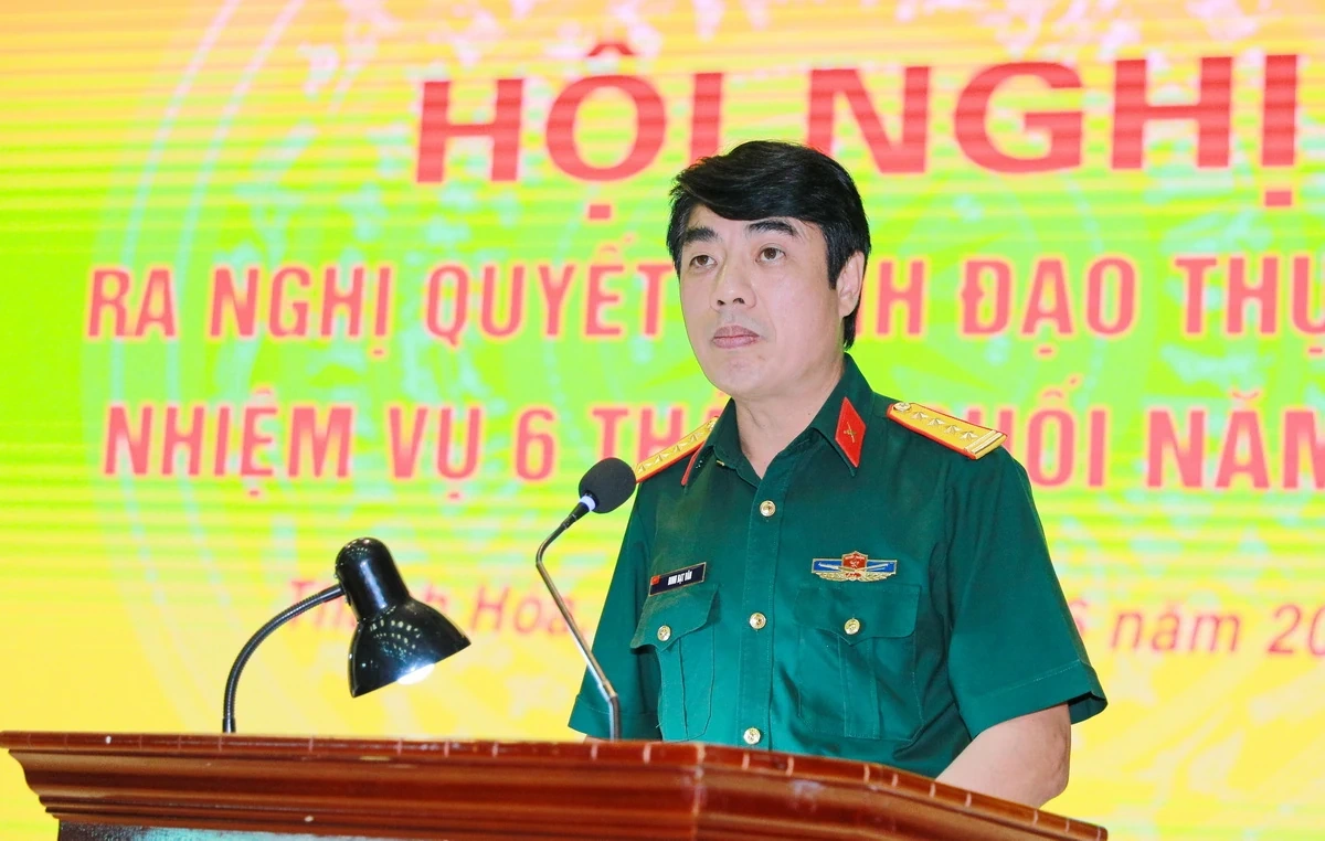 Đảng ủy Quân sự tỉnh ra nghị quyết lãnh đạo thực hiện nhiệm vụ 6 tháng cuối năm 2026