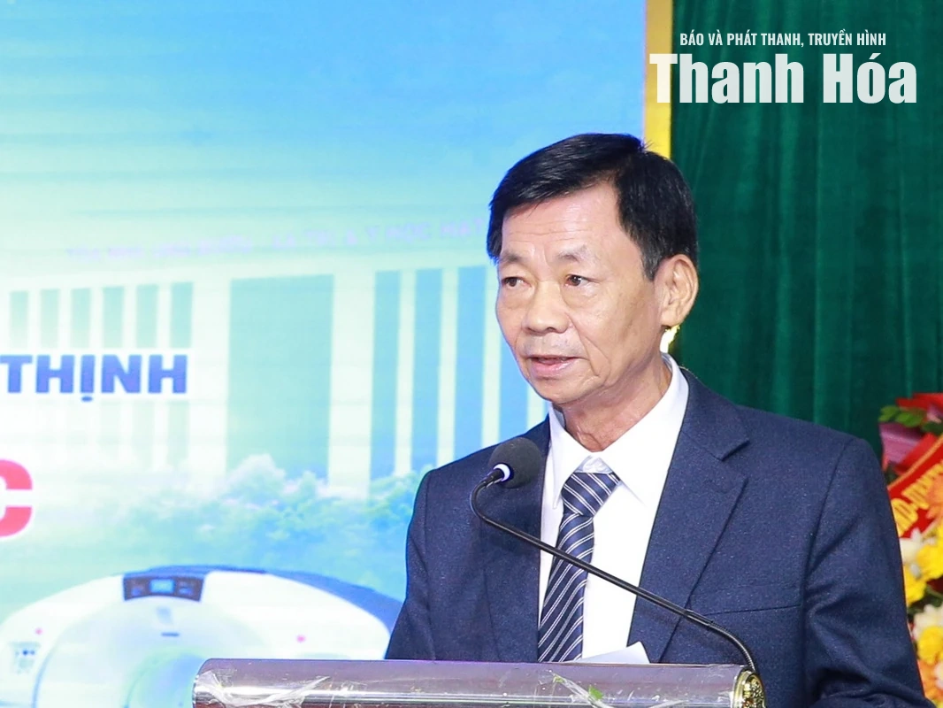 Bí thư Tỉnh ủy Lê Đức Thái dự lễ khai trương hệ thống chẩn đoán hình ảnh công nghệ cao tại Bệnh viện Đa khoa Phúc Thịnh
