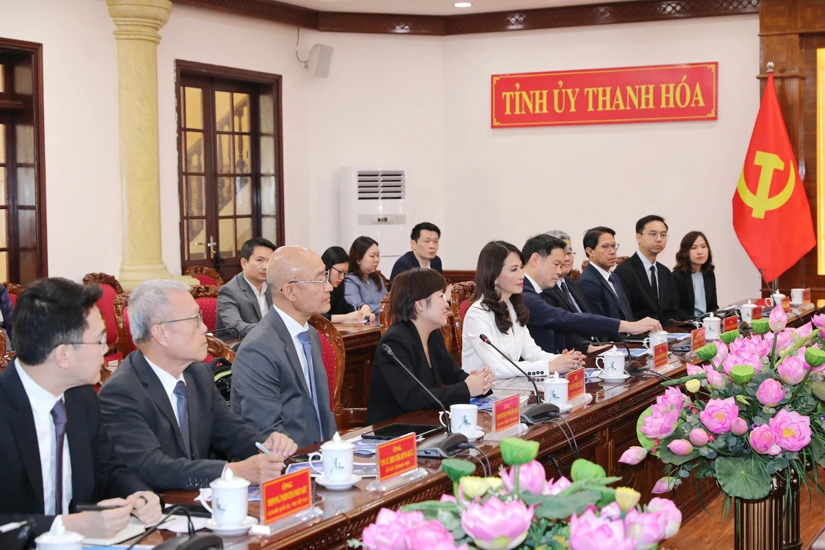 Ph&aacute;t huy thế mạnh, mở rộng hợp t&aacute;c, g&oacute;p phần th&uacute;c đẩy tăng trưởng của tỉnh Thanh H&oacute;a