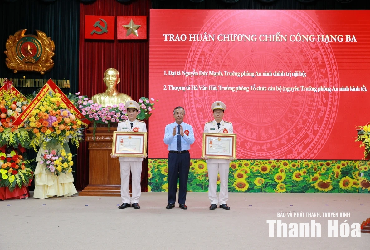 Công an tỉnh Thanh Hóa kỷ niệm 80 năm Ngày truyền thống lực lượng An ninh Nhân dân