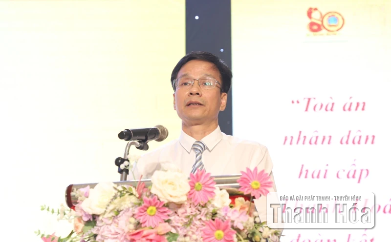 Tòa án Nhân dân tỉnh kỷ niệm 80 năm Ngày truyền thống