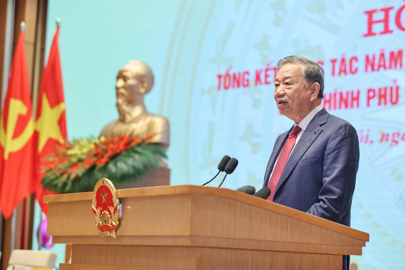 Ph&aacute;t biểu chỉ đạo của Tổng B&iacute; thư T&ocirc; L&acirc;m tại Hội nghị to&agrave;n quốc Ch&iacute;nh phủ v&agrave; ch&iacute;nh quyền địa phương